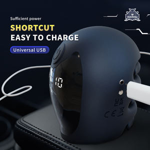 10 <b>Vibration</b> Helmet Design With Massage Function Penis Exercise Device Delay Masturbator - Product Image 2