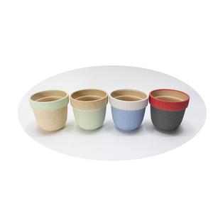 <span class=keywords><strong>Amazon</strong></span> Offre Spéciale simple rond en céramique <span class=keywords><strong>fleur</strong></span> succulente <span class=keywords><strong>pot</strong></span> pour plante artificielle - Product Image 1