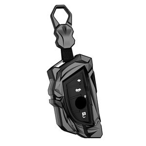 Coque de clé de voiture en métal pour BMW Mini Cooper F55 F56 F57 F54 F60 sac de support sans clé accessoires Auto - Product Image 1