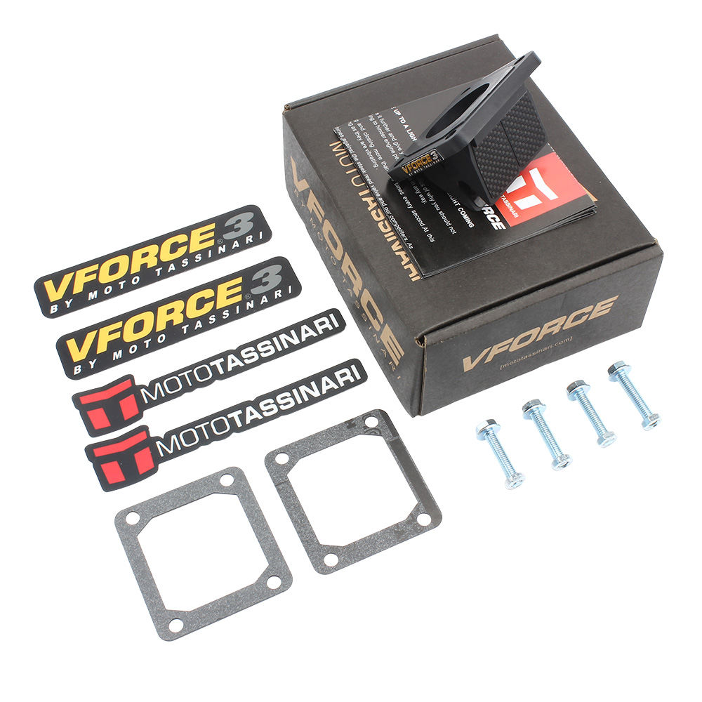 Впускной клапан из углеродного волокна для 1988 - 1993 Y125ZR YZ125 1990 1991 1992 1989 Y125ZR, винтажный мотоцикл