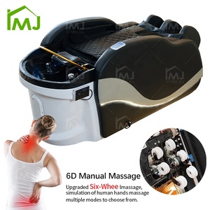 Lay Down Korean Head Spa Peluquería Fregadero Lavado Silla de masaje eléctrica Cama de champú - Product Image 4