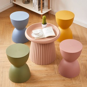 Tabouret en plastique de Style nordique tabouret de maquillage de ménage moderne Simple Prince changement de chaussure épaissi <span class=keywords><strong>bas</strong></span> salon pouf <span class=keywords><strong>banc</strong></span> - Product Image 1