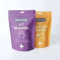 Sachet Doypack personnalisé à faible MOQ avec fermeture éclair, pour aliments et friandises pour animaux (chats, chiens), avec trou de suspension, anti-odeur, en plastique