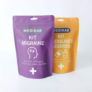 Sachet Doypack personnalisé à faible MOQ avec fermeture éclair, pour aliments et friandises pour animaux (chats, chiens), avec trou de suspension, anti-odeur, en plastique - Product Image 2