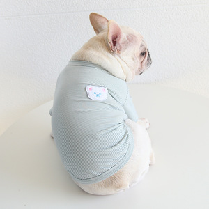 Maglietta/Gilet in cotone imbottito Petstyle per Bulldog Francese, Corgi, Bulldog Inglese, Pug - Modello Orsetto Bianco - Per tutte le stagioni - Product Image 2