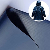 100% Veste de pluie imperméable enduite de polyuréthane en tissu tricoté en polyester recyclé pour l'extérieur et la voiture en vente