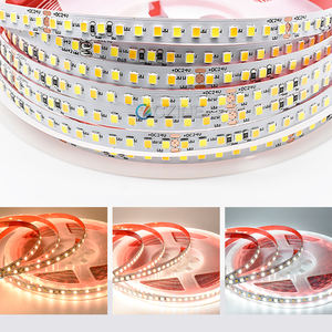 24 В 8 мм 196 светодиодов/м <span class=keywords><strong>Smd</strong></span> 2835 Светодиодная лента светло-красная клейкая Двухцветная светодиодная лента холодный белый и теплый белый для коммерческого использования - Product Image 4