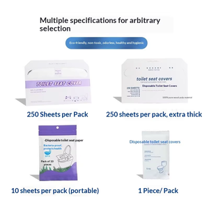 Papier toilette jetable de qualité supérieure, doux, 2 plis, <span class=keywords><strong>rouleau</strong></span> jumbo, 14 g, pâte de bois vierge, sans bambou, 100 % jetable aux toilettes, 250 pièces, 12 rouleaux - Product Image 6