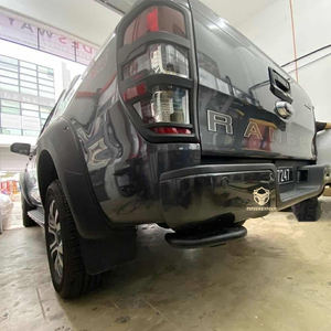 Bordo posteriore di t-step della raccolta per Navara NP300 2016 + Ranger T6 T7 T8 hilux revo 2021 d-max barra di punto d'acciaio ritrattabile del piede - Product Image 5