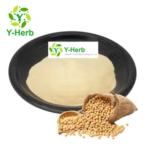 Soy Isoflavone P.E. Herbal Product Health Care Supplement Soybean Extract Powder Soya Isoflavones 20% 40% 60% 80% Soy Isoflavone