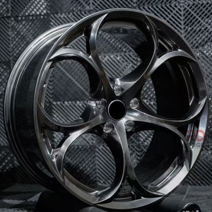Jantes forgées Gunmetal 18 19 20 5x110 pour voitures particulières <span class=keywords><strong>Alfa</strong></span> <span class=keywords><strong>Romeo</strong></span> Stelvio Giulia 156 <span class=keywords><strong>Giulietta</strong></span> Gtam Ti Sport 159 Mito <span class=keywords><strong>Qv</strong></span> - Product Image 1