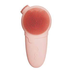 Appareil de nettoyage du visage à vibration, étanche, en silicone, masseur nettoyant électrique, brosse nettoyante pour le visage - Product Image 1