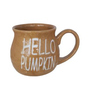 Tasse à citrouille Hello, tasse à <span class=keywords><strong>café</strong></span> à citrouille <span class=keywords><strong>du</strong></span> <span class=keywords><strong>matin</strong></span>, tasse à <span class=keywords><strong>café</strong></span> d'automne tasses à thème d'automne - Product Image 1