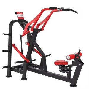 Piastra di allenamento per il corpo di costruzione muscolare di fascia alta caricata <span class=keywords><strong>Rigo</strong></span> tirare indietro attrezzature per il Fitness per la palestra al coperto - Product Image 1