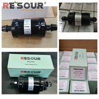 Filtre déshydrateur à noyau solide série DC M/L pour système de réfrigération CVC, filtre déshydrateur de réfrigération, réservoir sous pression