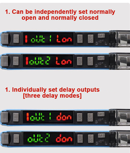 Sorting Positioning Detection Fiber Optic Amplifier <strong>Sensor</strong> Dual Digital Display Diffuse Reflection Fiber Optic <strong>Sensor</strong> - Product Image 5