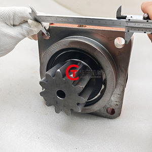 Moteur hydraulique d'orientation pour excavatrice B37 4PN39A0101A 4PN39A0101-A pour B25 B27 B30 B37 VIO30 VIO40, moteur hydraulique orbital 11 DENTS - Product Image 2