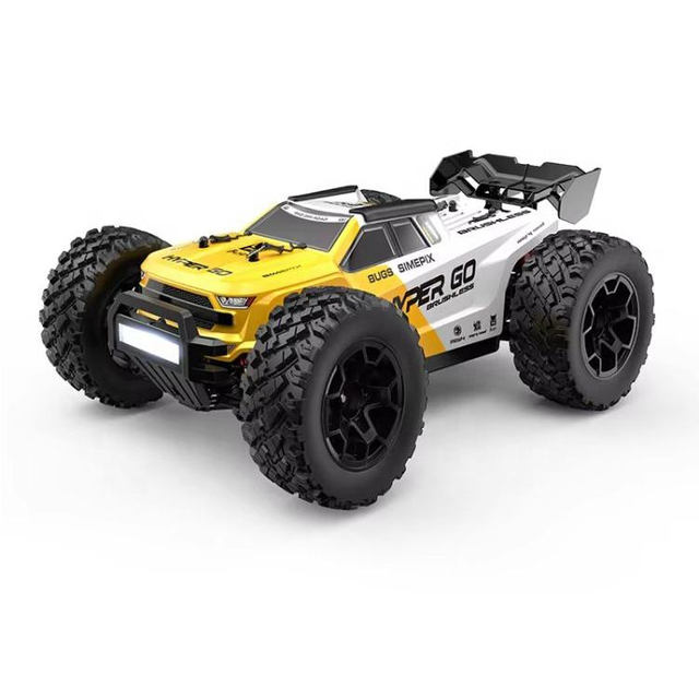 Small Basher MJX 14207 RC Car 1:14 4WD Brushless Highspeed Off-Road Monster Truck Fast Speed Vehicle 53 KM/H Hyper Go VS 10208