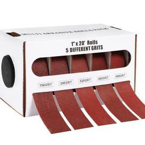 Rollo de Papel de Lija de 6 Metros y 25 mm, Grano 150-600, para Pulir Metal, Vidrio y Madera - Product Image 4