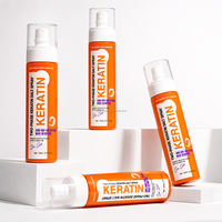 Spray au sel de mer à la kératine pour volume et texture, spray capillaire effet vague de plage pour cheveux fins, prêt à être expédié en stock