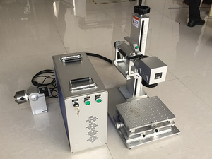 <strong>Professional</strong> Fiber Laser Marking <strong>Machine</strong> for Metal Supports DXF PLT BMP AI Graphic Formats <strong>Professional</strong> Laser <strong>Engraver</strong> Marker - Product Image 3