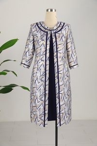 Popular African Design Church Dress Suit Long <b>Jacket</b> Dress Suit With High Quality - Product Image 5