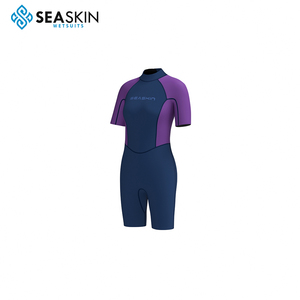 Seaskin 3/2 in Neoprene posteriore Zip Shorty muta subacquea per le <span class=keywords><strong>donne</strong></span> - Product Image 4