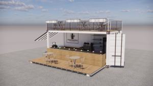 Restaurant mobile de restauration rapide Skyacross en conteneur maritime à vendre – Maison conteneur en acier pour restaurant (plan inclus) - Product Image 4