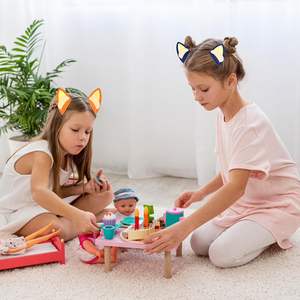 2 uds. Diademas de fieltro para orejas de perro para fiesta, diademas de animales para niños, suministros de cumpleaños, decoración para recuerdo de fiesta, Halloween, Navidad - Product Image 4