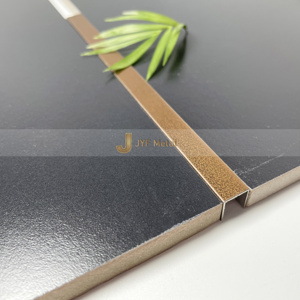 Profilé en U en acier inoxydable EX480 pour bordure de carrelage décoratif, fabricant pour la décoration d'ingénierie - Product Image 1