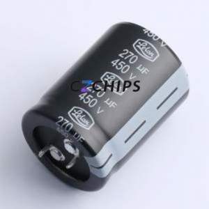 ตัวเก็บประจุแบบอิเล็กโทรไลต์อะลูมิเนียมแบบสแนปอิน LSR271M2W--A3040 ชนิด Through hole (THT) ขนาด D30xL40 มม. 270uF 20% 450V 30 มม. - Product Image 1