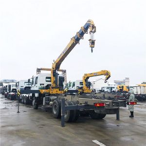 Grue montée sur camion XCM G SQS350-5 15 tonnes Howo 8x4, produit chinois avec liste de prix des pièces détachées à vendre - Product Image 2