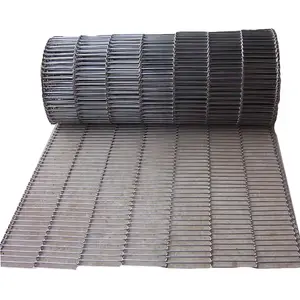 304 SS Wire Mesh Conveyor Belt For Space Divider Mesh Coil Fabric Chain Mesh Metal Coil Drapery Metal Fabric
