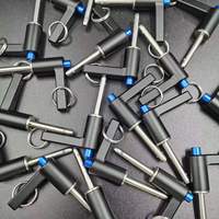 HM238 Factory Outlet Stainless Steel L Handle Fastener Locking Quick Release Pin with Ring
