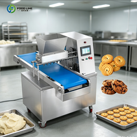 Machine industrielle d'extrusion de biscuits, équipement commercial de formage de biscuits pour atelier d'usine alimentaire de taille moyenne