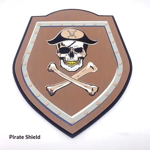 En stock, ensemble épée et bouclier en mousse EVA pour enfants de 8 à 13 ans, arme de simulation sécurisée, vente en gros - Product Image 2