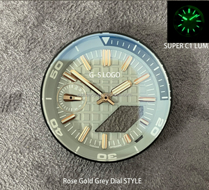 Kit de Modificación con Accesorios Originales Personalizados, Cristal de Zafiro, Piezas de Reloj, Esfera de Cobre Luminosa, Manecilla Puntero y Anillo Interior para <span class=keywords><strong>GA2100</strong></span> - Product Image 5