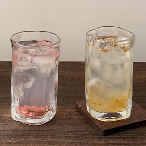 แก้วน้ำดีไซน์เฉพาะแบบขายส่ง แก้วน้ำฝนตก แก้วกาแฟลาเต้เย็น แก้วน้ำผลไม้และเครื่องดื่มเย็น สำหรับใช้ในบ้าน - Product Image 4