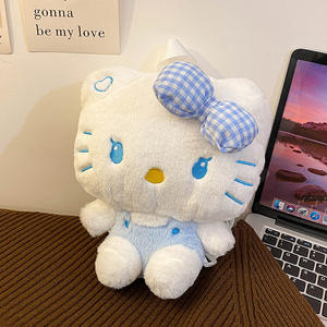 Mochila plegable bonita de alta calidad para <span class=keywords><strong>Hello</strong></span> <span class=keywords><strong>Kitty</strong></span>, <span class=keywords><strong>bolsa</strong></span> de <span class=keywords><strong>viaje</strong></span> de algodón reutilizable duradera para niños, juguete de peluche de dibujos animados portátil - Product Image 5