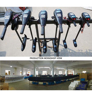 Moteur hors-bord électrique MD8004 50lbs en promotion pour bateau pneumatique en PVC, console de pêche, surf, kayak, plongée