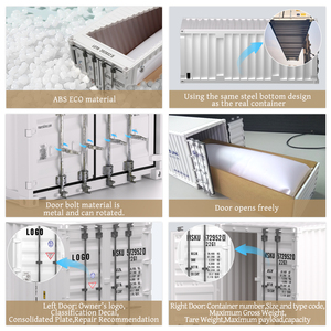 O.A.S Tàu Mô Hình Nhà Máy Tùy Chỉnh 20gp Vận Chuyển <span class=keywords><strong>Container</strong></span> Hộp Quy Mô 1:20 Nhựa Thủ Công Mỹ Nghệ Gvi Flexitank <span class=keywords><strong>Container</strong></span> Mô Hình - Product Image 5