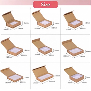 Caja de Regalo Magnética de Lujo Personalizada con Interior de Satén Negro, Caja Premium para <span class=keywords><strong>Bombones</strong></span> de Boda con Satén en el Interior - Product Image 2