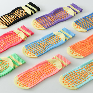 <span class=keywords><strong>Chaussettes</strong></span> antidérapantes d'hiver pour trampoline, mi-mollet, montantes, pour centres d'éducation préscolaire, conception de logo gratuite, polyester et coton - Product Image 3