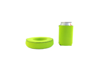 Porte-boisson flottant en néoprène personnalisé 330 ml refroidisseur de canettes en néoprène isolé support d'étude pour piscine