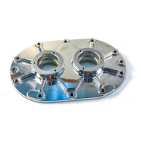 Fraisage CNC 6061 T-6 plaque symétrique de roulement arrière en aluminium billette