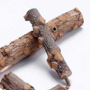 Toptan kuş levrek standı oyuncak ahşap papağan levrek kuş kafesi şube levrek aksesuarları için Parakeets atiatiels Conures <span class=keywords><strong>Macaws</strong></span> - Product Image 5