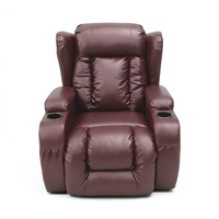 Lift-Relaxsessel für Senioren Wohnzimmer-Sofa Direktlieferung ab Werk Elektrischer Massage-Relaxsessel Verstellbares Ledersofa
