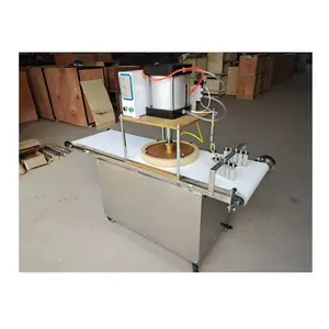 Mini máquina laminadora de corte de bolas de pizza con prensa redonda de pan de panadería completamente automática hidráulica de moda superior y divisor de masa