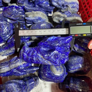 Venta al por Mayor de Calaveras Talladas en Lapislázuli Natural de Alta Calidad, <span class=keywords><strong>Elefante</strong></span>, Cabeza de Dragón, Cristales Curativos, Artesanías de Feng Shui, Decoración para el Hogar - Product Image 2