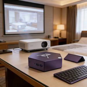 Mini <span class=keywords><strong>PC</strong></span> éditeur vidéo nomade, Ryzen 7, Thunderbolt 4 pour la montage <span class=keywords><strong>de</strong></span> films RAW 8K en production sur le terrain - Product Image 4